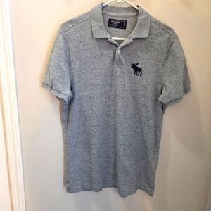 ⭐️Abercrombie And Fitch Gray Polo Shirt